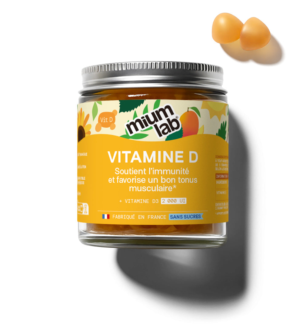 Pot de gummies Vitamine D