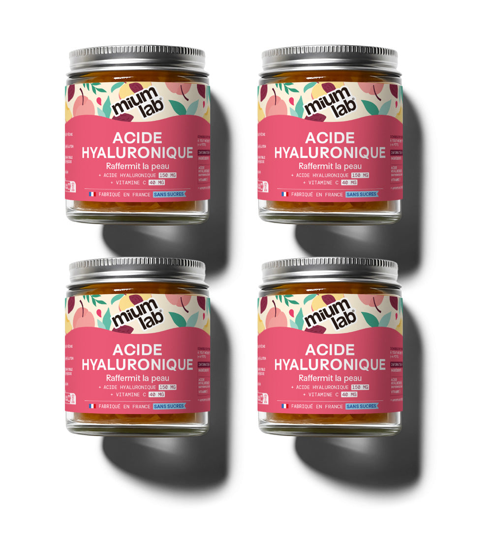 Pot de gummies Acide Hyaluronique