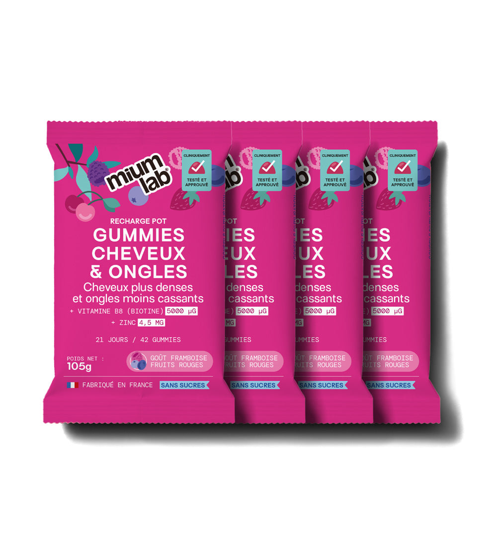 Pot de gummies Cheveux &amp; Ongles
