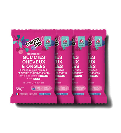 Pot de gummies Cheveux &amp; Ongles