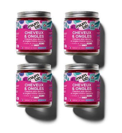 Pot de gummies Cheveux &amp; Ongles