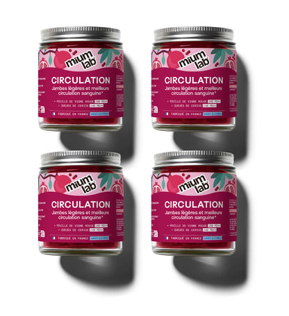 Pot de gummies Circulation