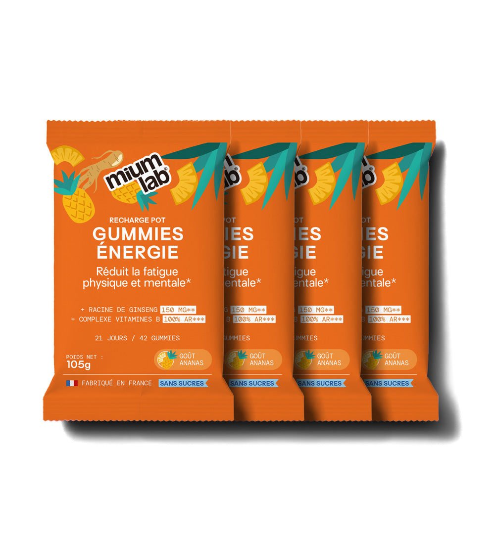 Pot de gummies Energie