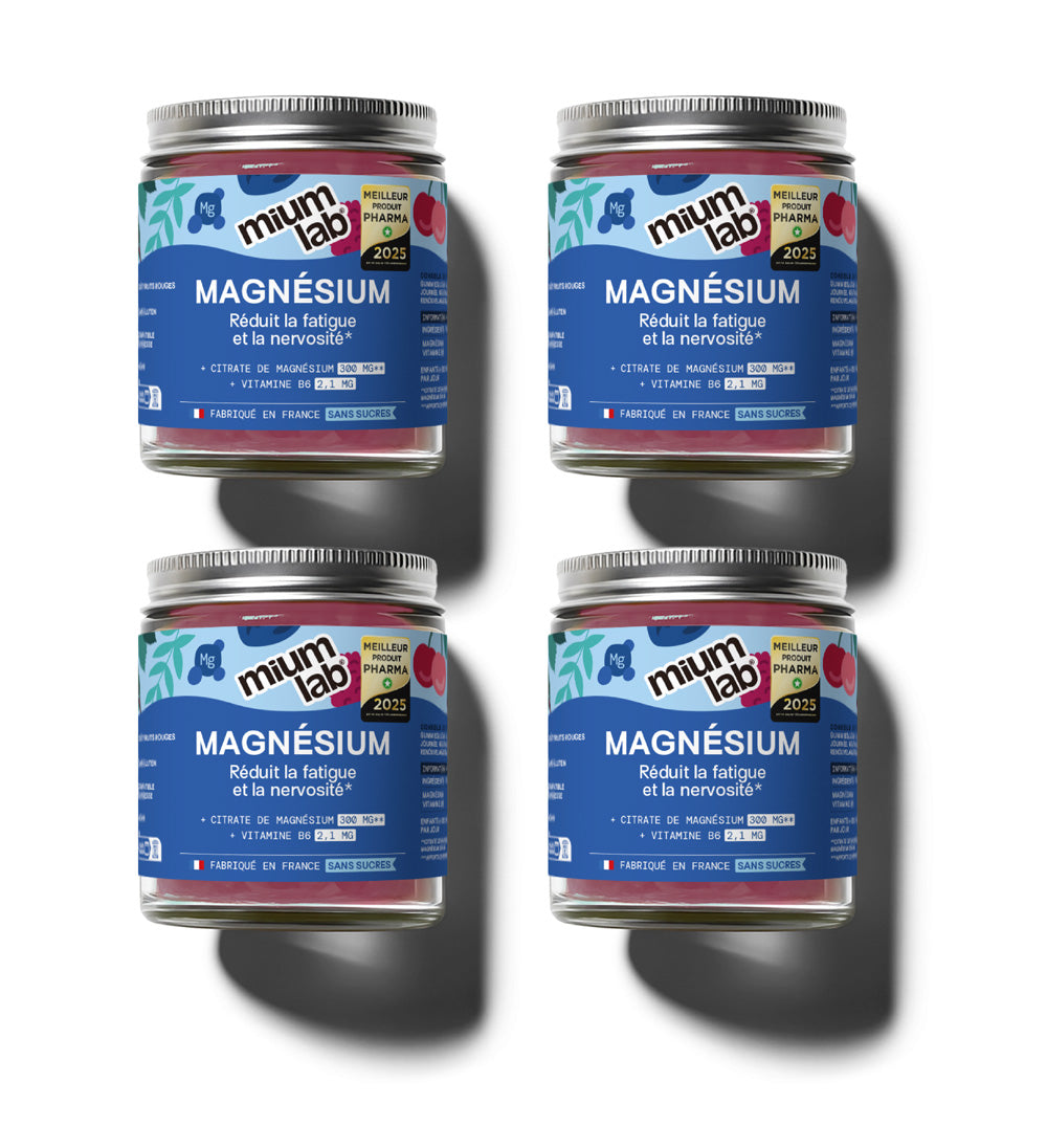 Magnesium Gummibärchen angereichert mit Vitamin B6
