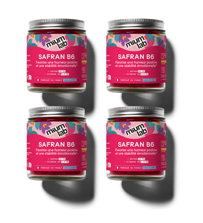 Pot de gummies Safran fraise
