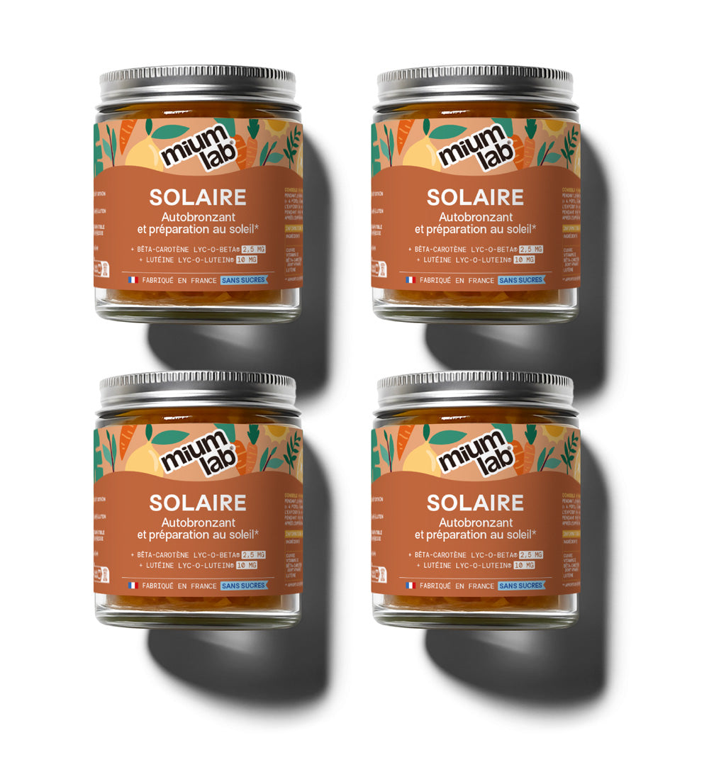 Pot de gummies Solaire