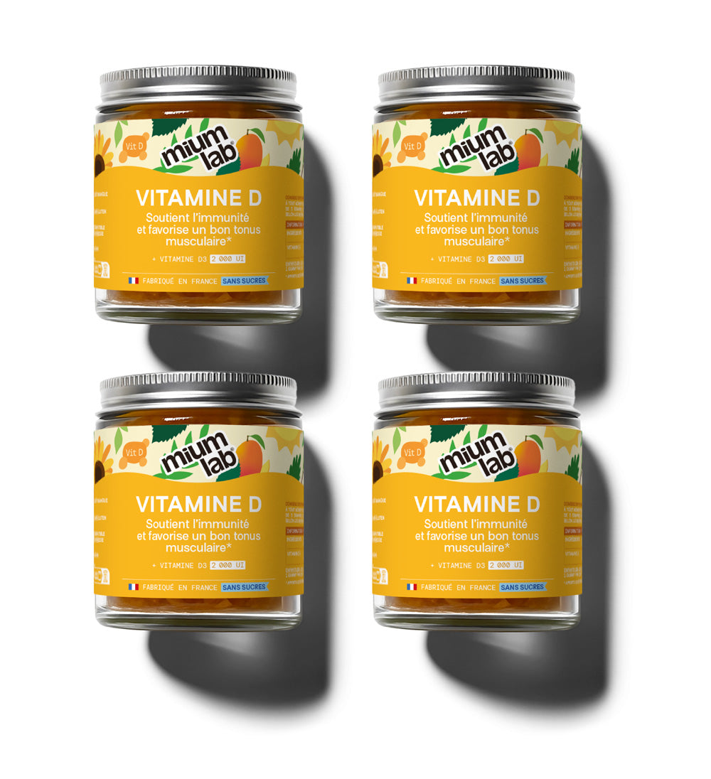 Pot de gummies Vitamine D