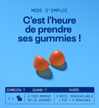 Pack Gummies Azafrán B6 MELOCOTÓN Y FRESA - 4 botes | Mejora el estado de ánimo y la concentración | 4 x 21 días