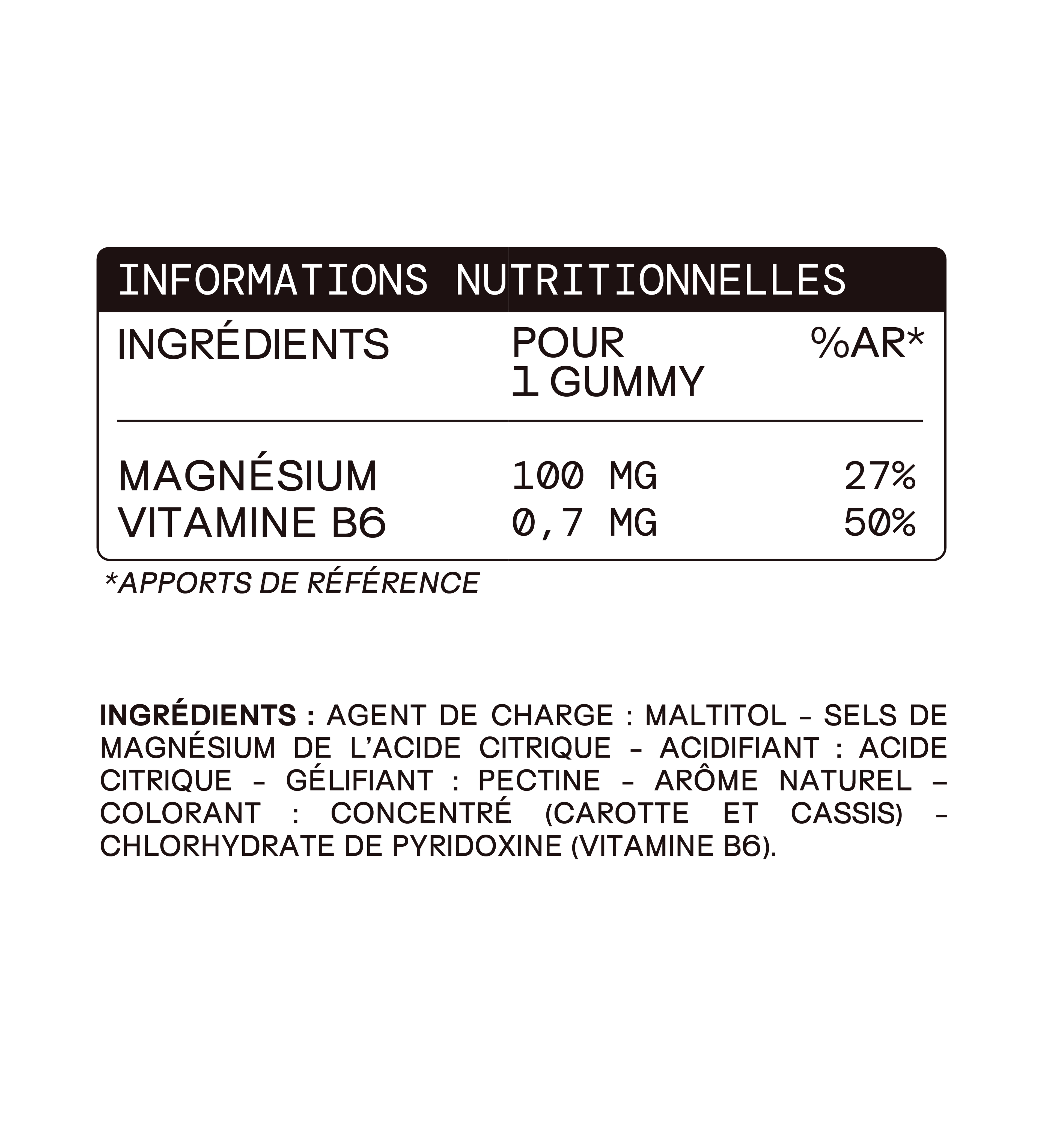 Gummies MAGNÉSIUM SANS SUCRES ENFANTS | Détente &amp; endormissement plus facile | 30 jours 🧒