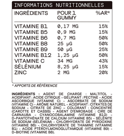 Pack Gummies Mulivitamines Enfants SANS SUCRES | Soutient la croissance | 4 x 21 jours