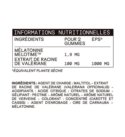 Gummies SOMMEIL LIBÉRATION PROLONGÉE | Réduit les réveils nocturnes | 21 jours