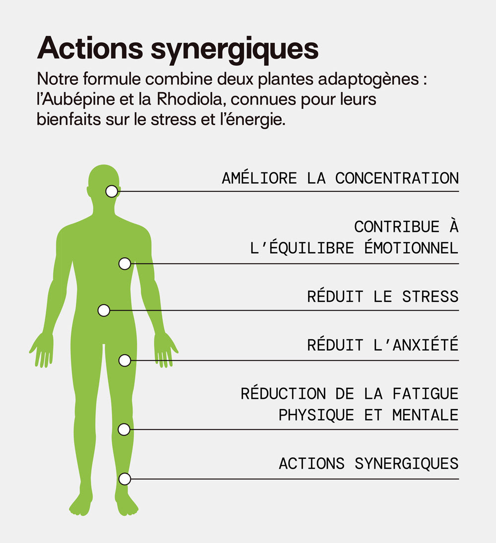 réduit le stress et l&