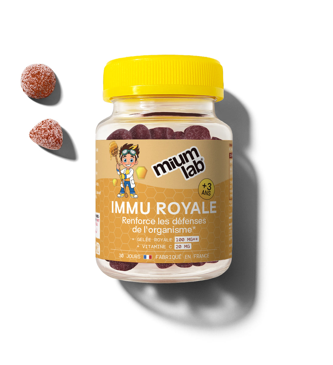 Gummies IMMU ROYALE ENFANTS | Système immunitaire | 30 jours 🧒