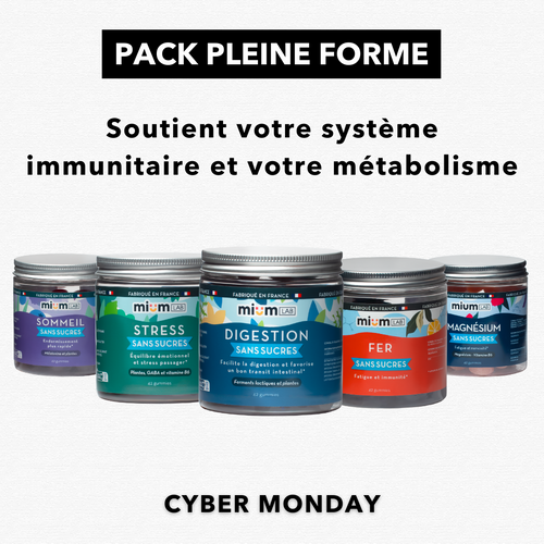 Pack Pleine Forme | Sommeil, Stress, Digestion, Fer, Magnésium | 5 x 21 jours