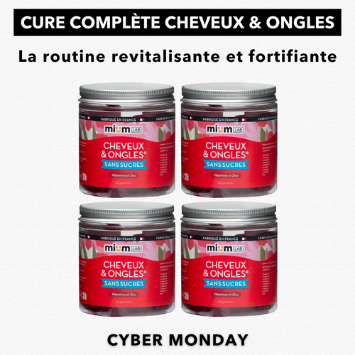 Cure complète Cheveux et Ongles | Super Pack | 4 x 21 jours