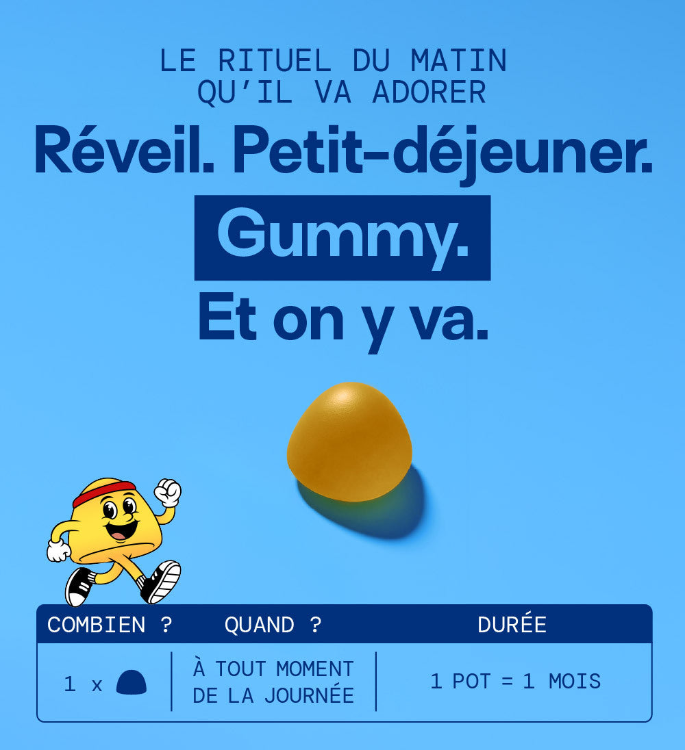 Gummies VITAMINE D SANS SUCRES ENFANTS | Immunité &amp; croissance osseuse | 30 jours 🧒