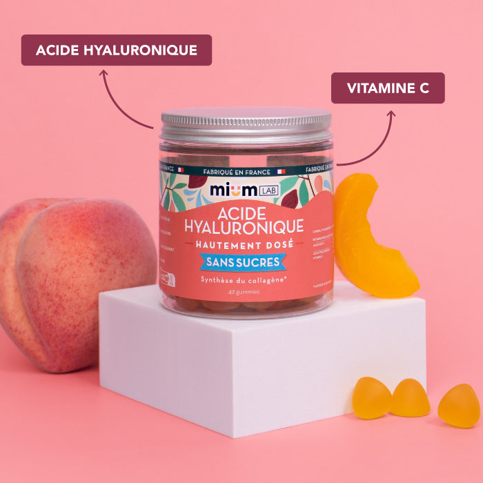 Gummies Acide Hyaluronique Sans Sucres | Super Pack | 4 x 21 jours