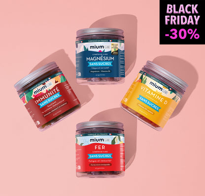 🏴 Pack Hiver Boost | Immunité + Vitamine D + Fer + Magnésium | Cure 3 semaines