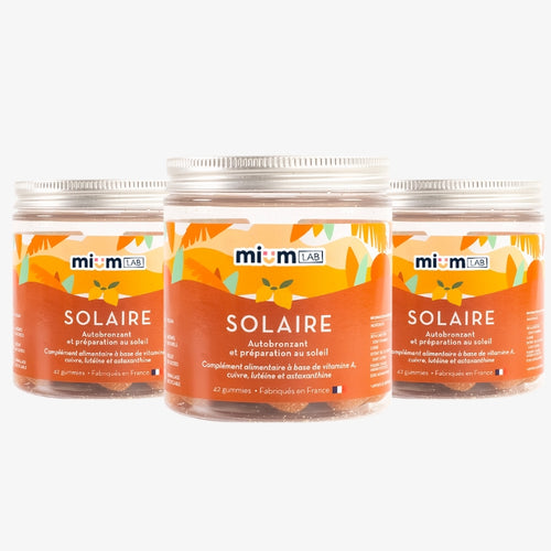 Cure complète Solaire | Améliore le bronzage | 3 x 21 jours